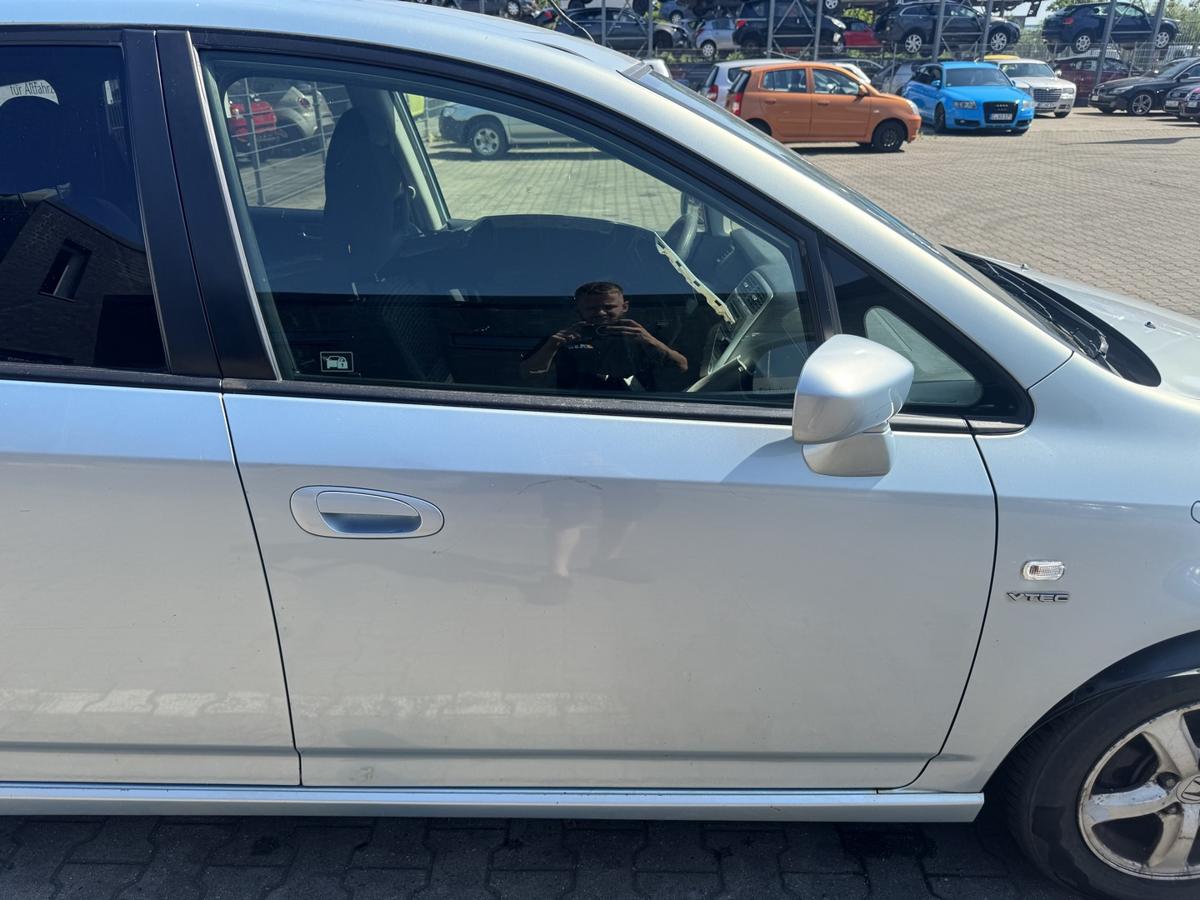 Honda Stream RN1 original T&uuml;r vorn rechts BG51M Opal Blue Silver Met Rohbau Bj.2004